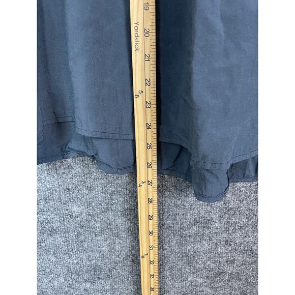 Savanna Jane Top Women's 2X Blue White Embroidered Floral - Picture 10 of 12